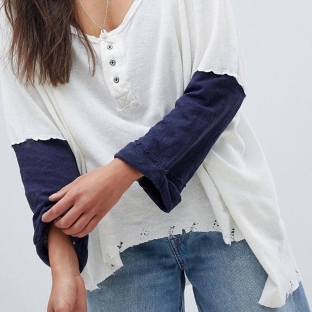 Free People Star Henley Top